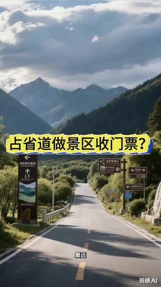 占省道做景区收门票? 省道被景区拦了38公里,想开车过?先交120!博主硬刚三天,省级调查组出手,摆渡车全面停收!#稻城亚丁 #拦路收费 #社会热点 #民生关注