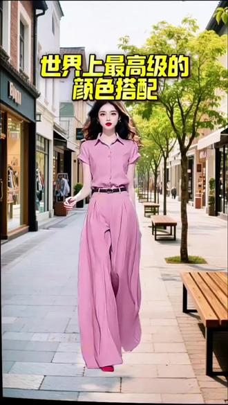 夏季五种舒服的颜色搭配尽显无限魅力 1. 第一套:绿色上衣搭配卡其色裤子。
故事解读:清新绿上衣似春日嫩叶,邂逅卡其裤,如漫步于温暖的林间小径。
2. 第二套:淡紫色上衣搭配同色系紫色裤子。
故事解读:淡紫上衣与紫色裤装相衬,似梦幻薰衣草田,诉说着浪漫的温柔时光。
3. 第三套:淡黄色上衣搭配米白色裤子。
故事解读:淡黄上衣如暖阳洒落,遇上米白裤,是清晨沙滩上的惬意与宁静。
4. 第四套:浅粉色上衣搭配同色系粉色裤子。
故事解读:浅粉上衣牵手粉色裤,宛如少女心的绽放,是甜美梦境里的一抹温柔。
5. 第五套:浅蓝色上衣搭配深灰色裤子。
故事解读:浅蓝上衣似宁静天空,与深灰裤相遇,是都市中沉稳与清新的交融。#时装走秀 #夏季穿搭怎么巧 #服装搭配#颜色搭配#夏季穿搭