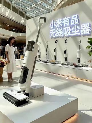 小米有品生态家用吸尘器 谁懂啊!家务达人终于不用和地板“来回折腾”了! 刚吸完的地还没干,娃的小脚印已经踩出“地图”;宠物毛缠得刷头转不动,一转身又瞧见咖啡渍在瓷砖上晕开…这家务,真的不想再重复了! 直到我发现小米有品这款吸拖一体机! 它直接把“吸”和“拖”融合在一起——超大吸力仿佛有“慧眼”,地毯里的碎渣、沙发缝的头发,一扫就净;后面拖布还带着活水紧跟着擦,酱油渍、果汁印擦过去就干净,再也不用蹲地上蹭半天! 现在打扫一次顶两次用,省下来的时间,躺着刷剧不惬意吗?#科技改变生活 #好物推荐🔥 #打开美好生活 #生活好帮手 #无线吸尘器