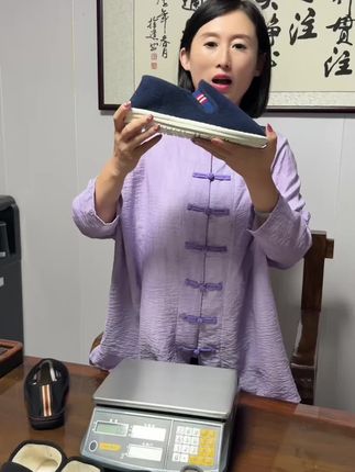 已经降温了,早买早便宜哈哈冬天了肯定就贵了#冬季好货推荐 #男士老北京布鞋加绒