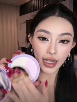 玫苏双色粉饼控油持妆柔焦提亮定妆散粉防水防汗 #粉饼#控油定妆#粉饼推荐#双色粉饼#防水防汗