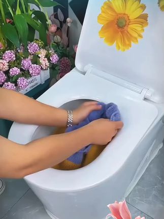 【拍一发三】加厚四季通用带提手马桶垫马桶套坐便套加绒坐便套垫
