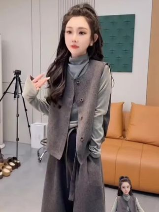 2025秋季新款时尚显瘦气质网红高档套装女高级百搭宽松大码三件套#大数据推荐给有需要的人 #抖音小助手 #爆款热卖中 #抖音小助手 #显瘦穿搭 @抖加🔥上热门🔥dou+🔥热点宝