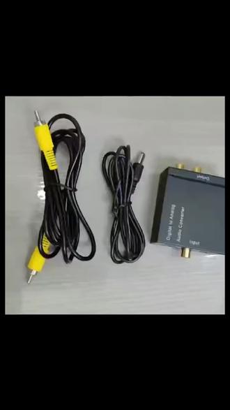 电视连音响没声音?这个小东西救大急! 同轴光纤转3.5+莲花口,电视/游戏机秒连音响功放,192KHZ+杜比全景声,即插即用还包邮!#超会买大会 #数码科技 #3c好物推荐 #好物推荐 #好物推荐🔥