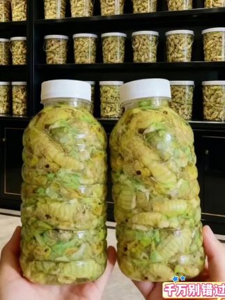 白蝉 #嫩知了 #舌尖上的野趣 谁懂啊!刚蜕壳的嫩知了猴简直是自然馈赠的鲜味炸弹✨ 浑身透亮得能看清肌理纹路,软嫩得像裹了层月光。 丢进油锅滚一圈,立马裹上金黄脆壳,“咔嚓”咬开的瞬间,鲜汁在嘴里爆开,香得能把舌头都吞下去! fellow吃货速来集合,举爪证明你也戒不掉这口野趣美味~