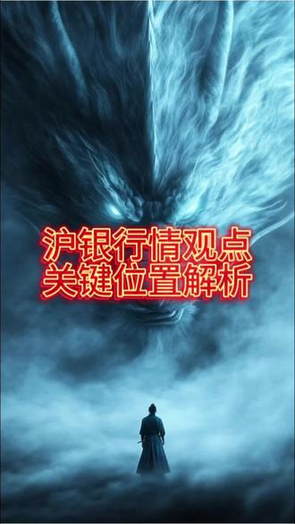 期货交易:沪银行情观点,关键位置解析#期货 #交易 #交易心得 #白银 #交易员