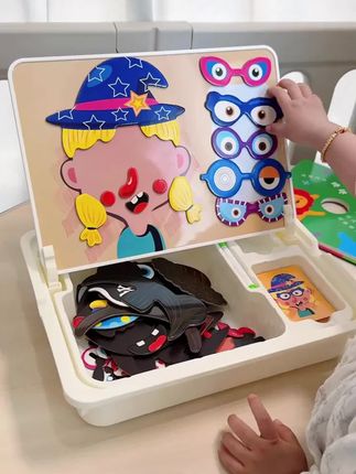 硬控小孩的神器!一玩玩好久根本没空搭理我!对想象力动手能力专注力等都很有好处,纯纯的#带娃神器 #宝妈分享 #儿童玩具 #儿童拼图 #启蒙早教