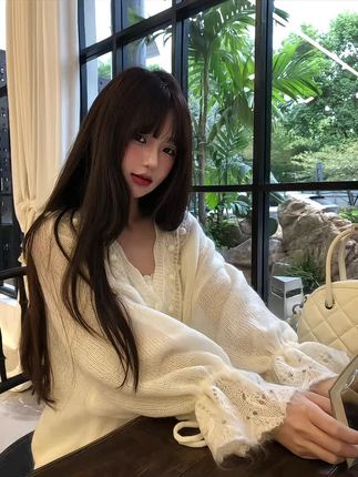 #温柔穿搭 #韩系穿搭 #纯欲天花板 #慵懒风穿搭 #森系少女