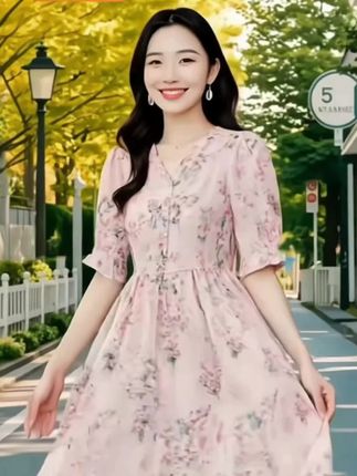 #夏季穿搭 #时尚减龄穿搭 #桑蚕丝连衣裙 #谁穿谁好看 #好产品推荐了