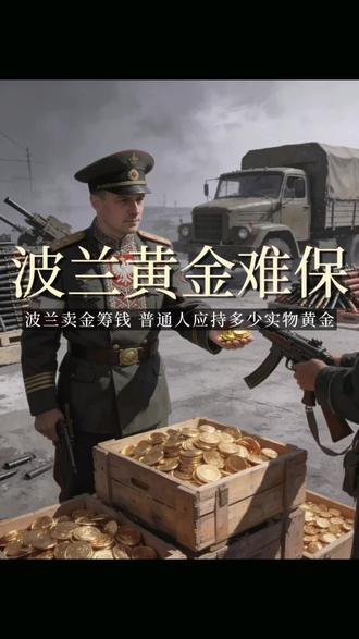 疯了!全球黄金最大买家,突然带头砸盘? #黄金 #实物黄金 #宏观经济 #波兰央行