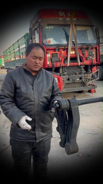 解放j6p驾驶室异响#货车驾驶室 #货车维修 #解放 #J6P #解放卡车