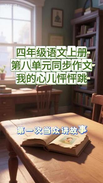 想知道四年级上册第八单元同步作文《我的心儿怦怦跳》怎么写?学范文一:以“当众讲故事”为场景,写“赛前背熟→上台紧张忘词→口误被笑→同学鼓励重拾信心”,用“怀里揣兔子、手心出汗”刻画心跳感。按“场景+情绪变化”写,作文超有代入感~
#四年级上册同步作文 #我的心儿怦怦跳 #成长作文 #小学写作 #作文素材