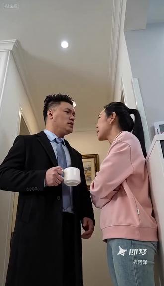 话筒都是你用的。#吵架笑场瞬间 #即梦AI