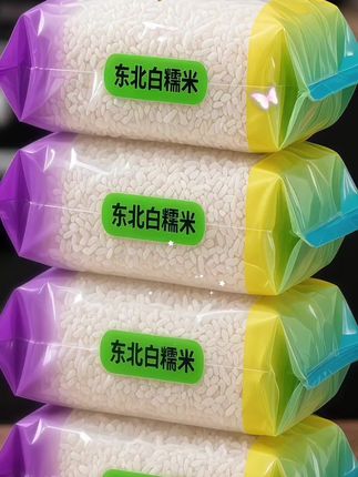 五常圆糯米五斤装 清香Q弹粘糯,软糯香甜,做饭煮粥做菜做米酒甜品都好吃!趁着活动划算家人们赶紧囤 #糯米#五常圆糯米#优质农产品 #超便宜超划算