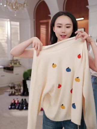 针织衫#优雅气质#气质穿搭 #面料柔软舒适