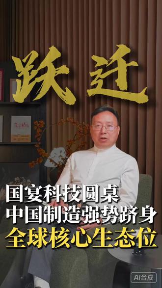 国宴科技圆桌,中国制造强势跻身全球核心生态位! 人民大会堂国宴科技圆桌,海信贾少谦与马斯克黄仁勋库克同框,中国制造正式站上全球科技核心舞台!
这一座次暗藏时代信号,中国制造凭技术壁垒与体系能力,实现从配套到共生、从跟随到定义标准的质变,全球科技生态已离不开中国力量。
#国宴 #海信 #全球科技巨头 #中国智造 #蓝思科技