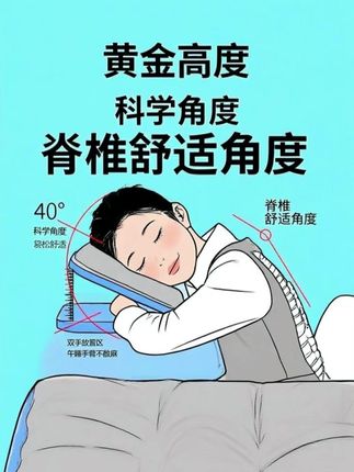 #午睡枕头学生 #午睡