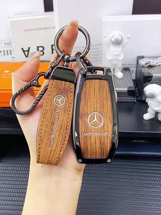 适用于24款E300L奔驰钥匙套GLC260L高档迈巴赫s400l新C级钥匙壳扣#奔驰钥匙套