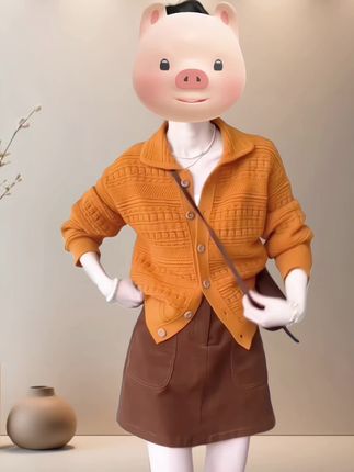 梨形身材的秋日氛围感穿搭~#慵懒风穿搭 #秋日户外就穿琥珀系 #小个子穿搭 #早秋秀场抄作业告别路人感 #被秋日氛围感穿搭拿捏了