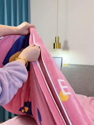 #被套 #牛奶绒被套  #家纺床上用品 #牛奶绒 #加绒加厚