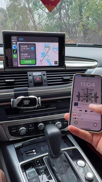 奥迪carplay投屏 2016款开始的全系车型都可以,特别是16款好多车主不知道自己的车也可以这样#奥迪a6l #奥迪carplay #奥迪carplay投屏 #奥迪华为hicar