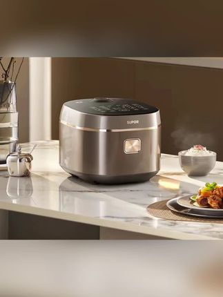 电饭煲多功能蓝钻球釜大容量拉丝工艺电饭锅1 苏泊尔电饭煲煮米饭真的好! 蓝钻球釜内胆,煮米饭就是不一样!#苏泊尔 #苏泊尔电饭煲 #智能电饭煲 #苏泊尔不粘锅 #苏泊尔蓝钻球釜电饭煲