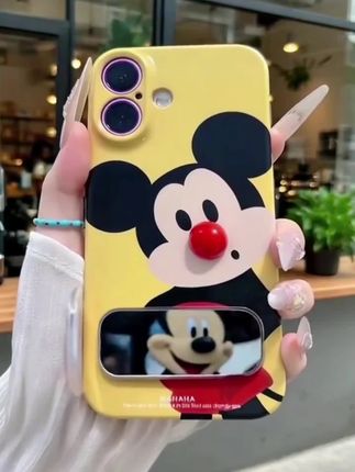 新款上市多种机型红鼻子米奇高飞支架适用苹果16手机壳iPhone15小米vivoppo华为p70#强烈推荐 #手机壳 #今日分享 #每日分享#好物推荐