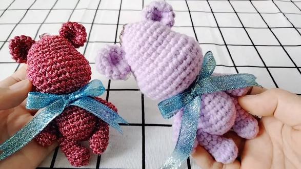 暴力熊教程1
手臂+腿+耳朵
#暴力熊
#钩织教程