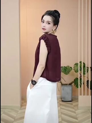 #无袖上衣#休闲上衣#休闲T恤#扇扇风解锁夏日凉感穿搭#超清爽的夏天OOTD