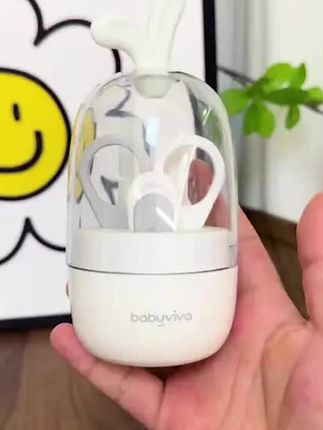 郝劭文推荐babyviva婴幼儿指甲剪套装新生儿专用宝宝指甲刀钳安全防夹肉儿童#指甲剪#婴儿指甲剪套装 #新生儿指甲剪 #指甲钳 #安全指甲剪