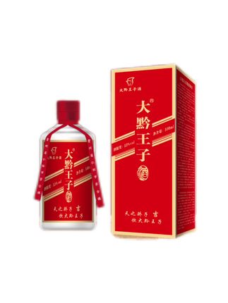大黔王子酒(吉)贵州茅台镇酱香简装口粮白酒自饮佳品53%Vol500#好喝不贵 #纯粮食酒 #纯粮酿造 #大黔王子酒