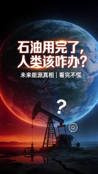 石油真的会被用光吗?没了石油,人类真的会倒退吗?#石油 #地理知识 #新能源 #知识分享 #创作者扶持计划