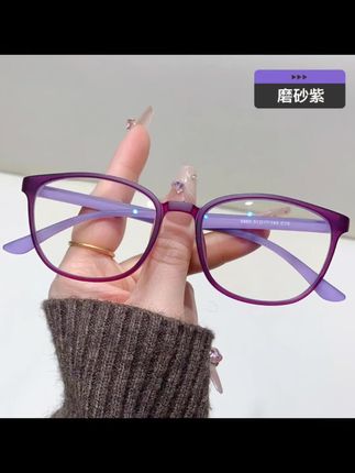 高清老花镜超轻女士花镜女款时尚护目眼镜黑框中老年