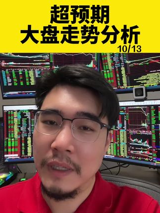 新的情况来了,大盘节奏分析 #财经