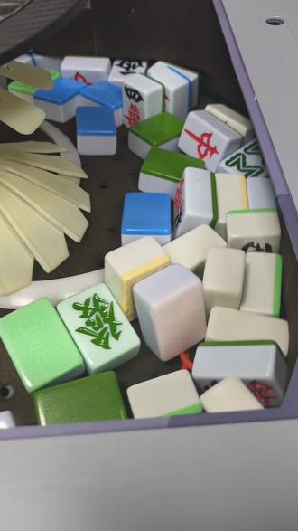 双模带大盘变速的麻将机如何调节#麻将机洗牌速度调节#麻将机维修