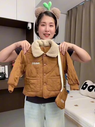 #高品质童装 #谁穿谁好看 #女童外套 #加棉加厚 #生女儿就是用来打扮的