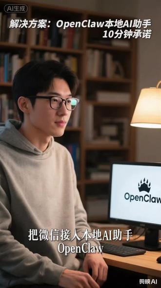 微信全面接入龙虾openClaw,10分钟教你在微信使用#openclaw #ai工具 #ai #智能体