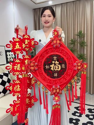 太好看了#家居好物 #桃木中国结 #好物推荐🔥 #喜庆用品 #好东西一起分享
