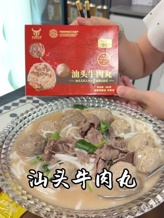 正宗的潮汕牛肉丸没吃过的,真的建议你们尝一尝 #平昇兄弟牛肉丸 #牛肉丸 #汕头牛肉丸 #太好吃了