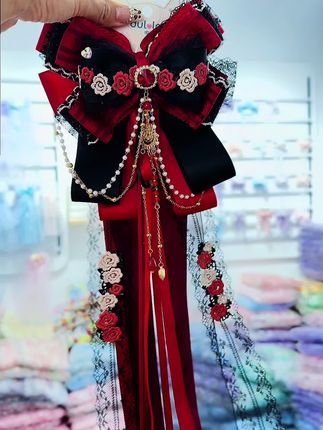 国庆节快到了,快来给宝贝闺女准备一款喜庆的发饰吧#嘟啦啦 #发饰 #国庆节 #新款上新