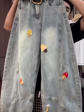 #弯刀裤