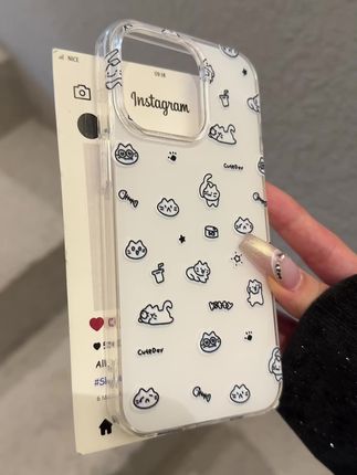 满屏的猫咪太可爱了吧#手机壳高级质感 #手机壳控 #防摔手机壳