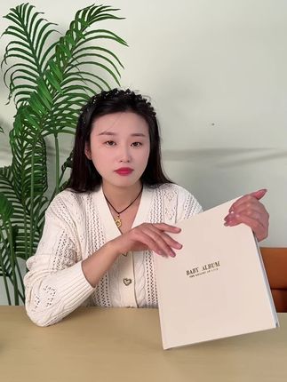 孩子的成长照片别只存在手机,放进相册里,以后翻看更有感觉 #相册#宝宝照#成长纪念册#照片书#宝宝成长记录
