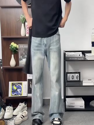 #牛仔裤 #休闲穿搭 #显瘦显高穿搭 #显高显瘦 #休闲裤