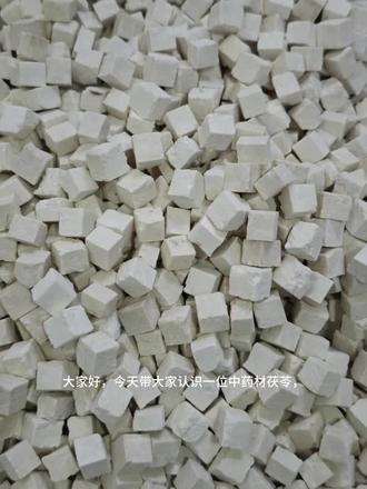 带大家学习中药材,今天学习的是茯苓 #中医 #中药 #中药材 #茯苓 #认识中药材 带大家学习和认识中药
