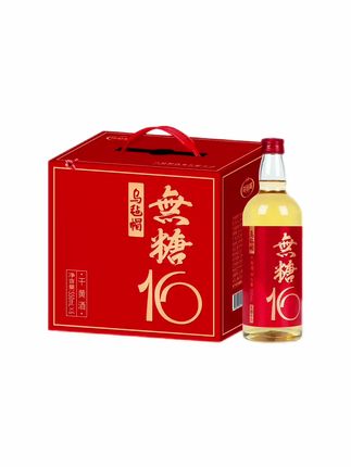 乌毡帽无糖16高度清爽型干黄酒无焦糖色16度绍兴工艺550ml×6瓶#黄酒 #绍兴黄酒 #好喝不贵 #好酒推荐 #爆款热卖中
