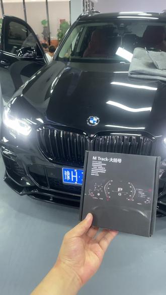 宝马X5 安装M-tark仪表 让驾驶的时候 更加具有运动气息#河南 #宝马5系 #宝马X5 #郑州宝马改装