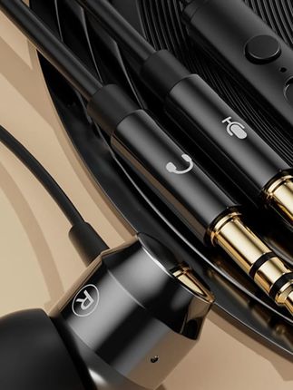 艾昊者电脑有线耳机入耳式台式笔记本双插头加长直播带麦K歌 #圆孔有线耳机推荐 #安卓耳机 #电脑平板有线耳机