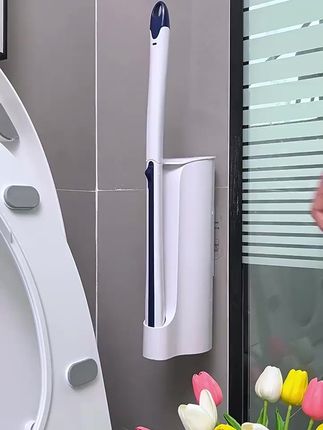 宝家洁一次性马桶刷神器360清洁无死角挂壁式免打孔卫生间厕所 夏天马桶异味退退退! 自带香氛的一次性马桶刷,刷完卫生间香香的~ 告别闷臭!#宝家洁 #夏日必备
