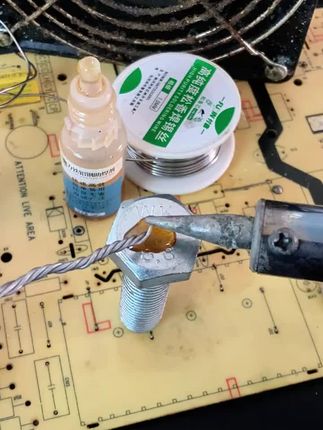 #大功率电烙铁 加热温度高,更好上锡焊接#电烙铁